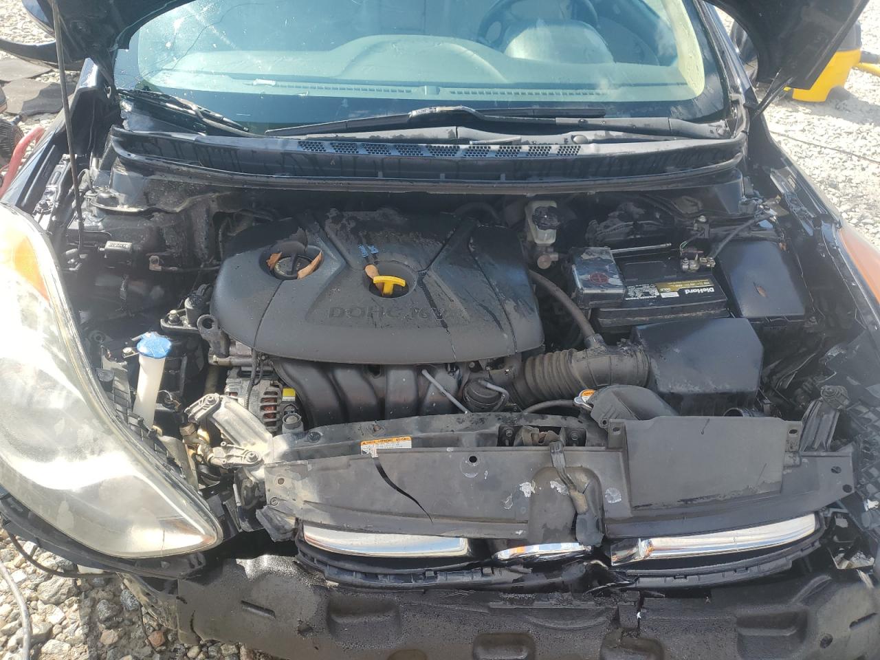 2012 Hyundai Elantra Gls VIN: 5NPDH4AE1CH082050 Lot: 80731365