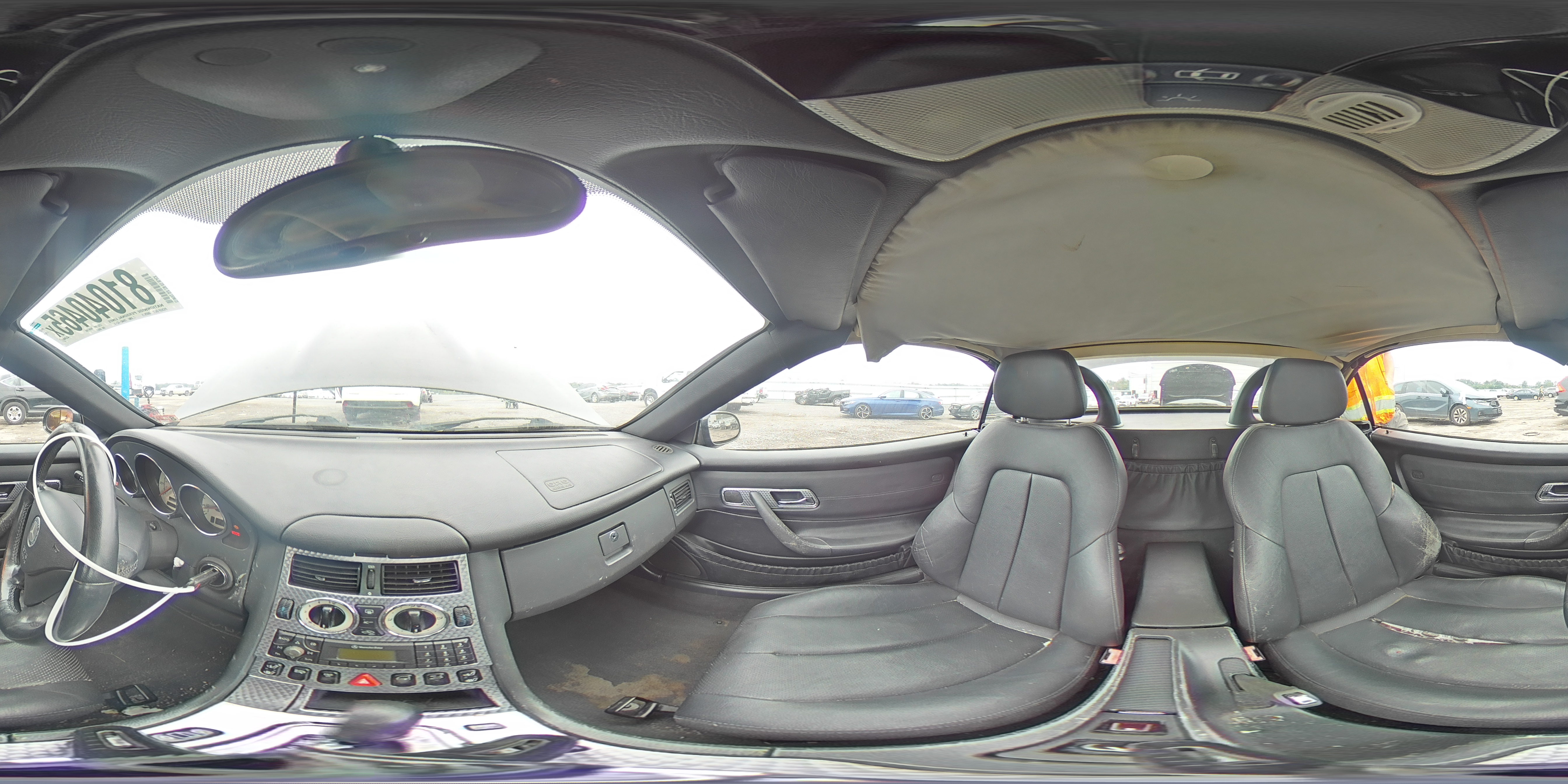 2003 Mercedes-Benz Slk 230 Kompressor VIN: WDBKK49F53F285070 Lot: 81040465