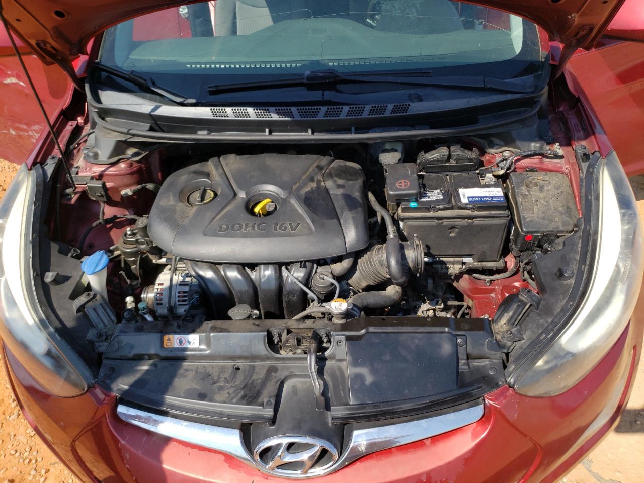 2016 Hyundai Elantra Se VIN: 5NPDH4AE6GH655773 Lot: 81708545