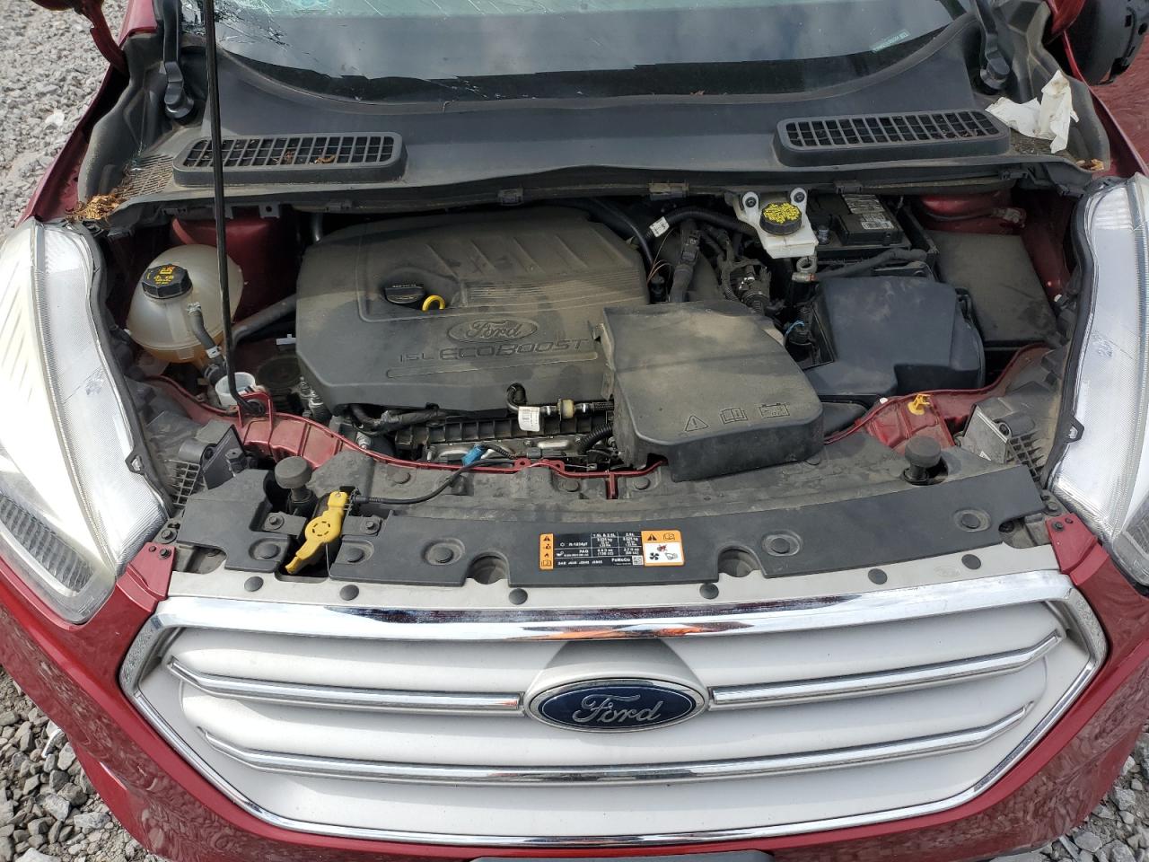 2018 Ford Escape Sel VIN: 1FMCU9HD7JUD02534 Lot: 83852315