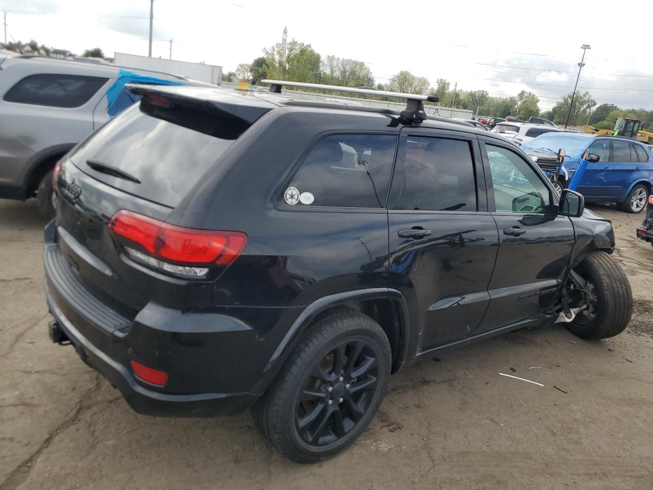 2021 Jeep Grand Cherokee Laredo black null flexible 1C4RJFAG4MC515509 photo #4