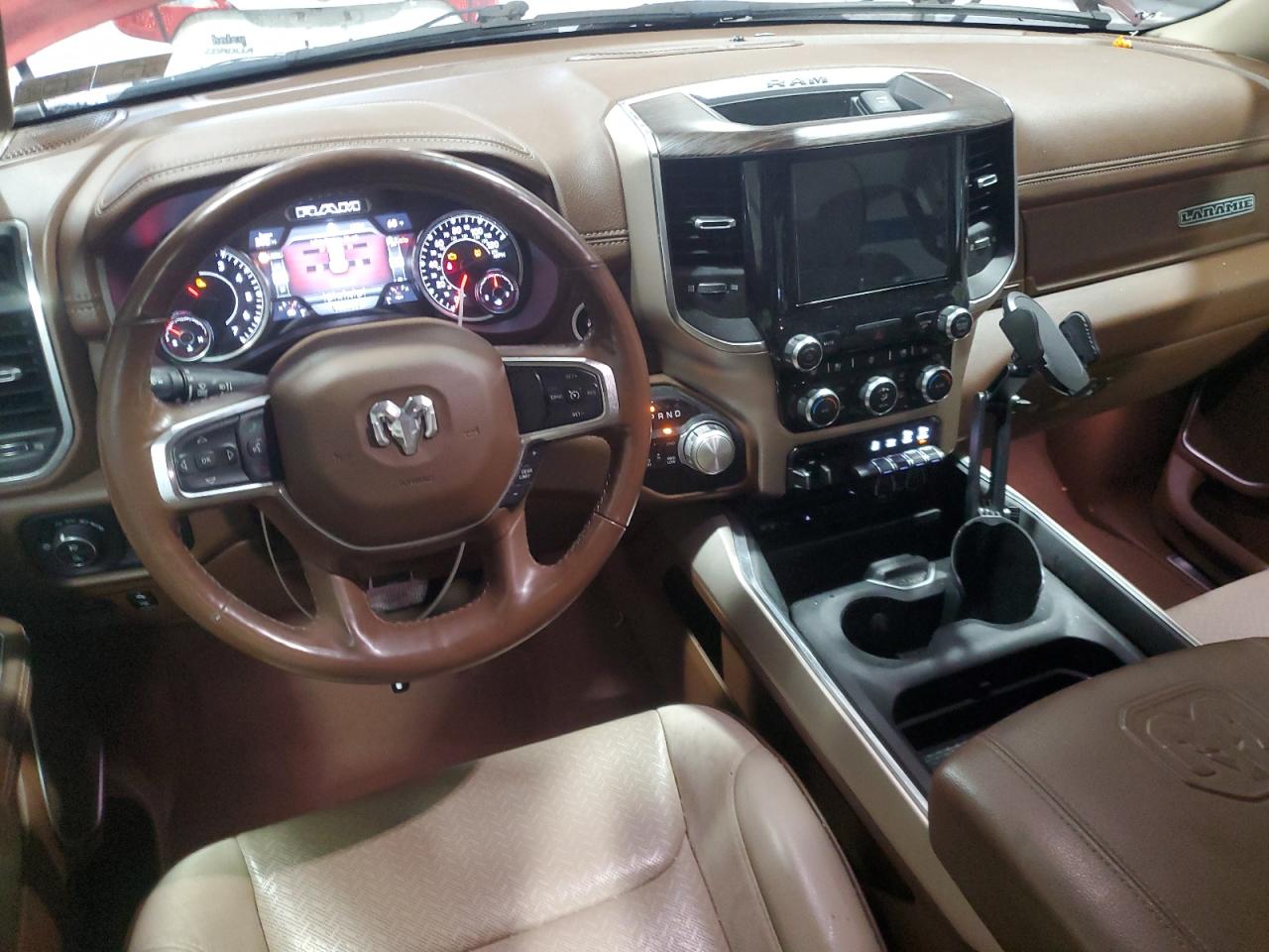 2019 Ram 1500 Laramie VIN: 1C6SRFJT5KN775255 Lot: 80192725