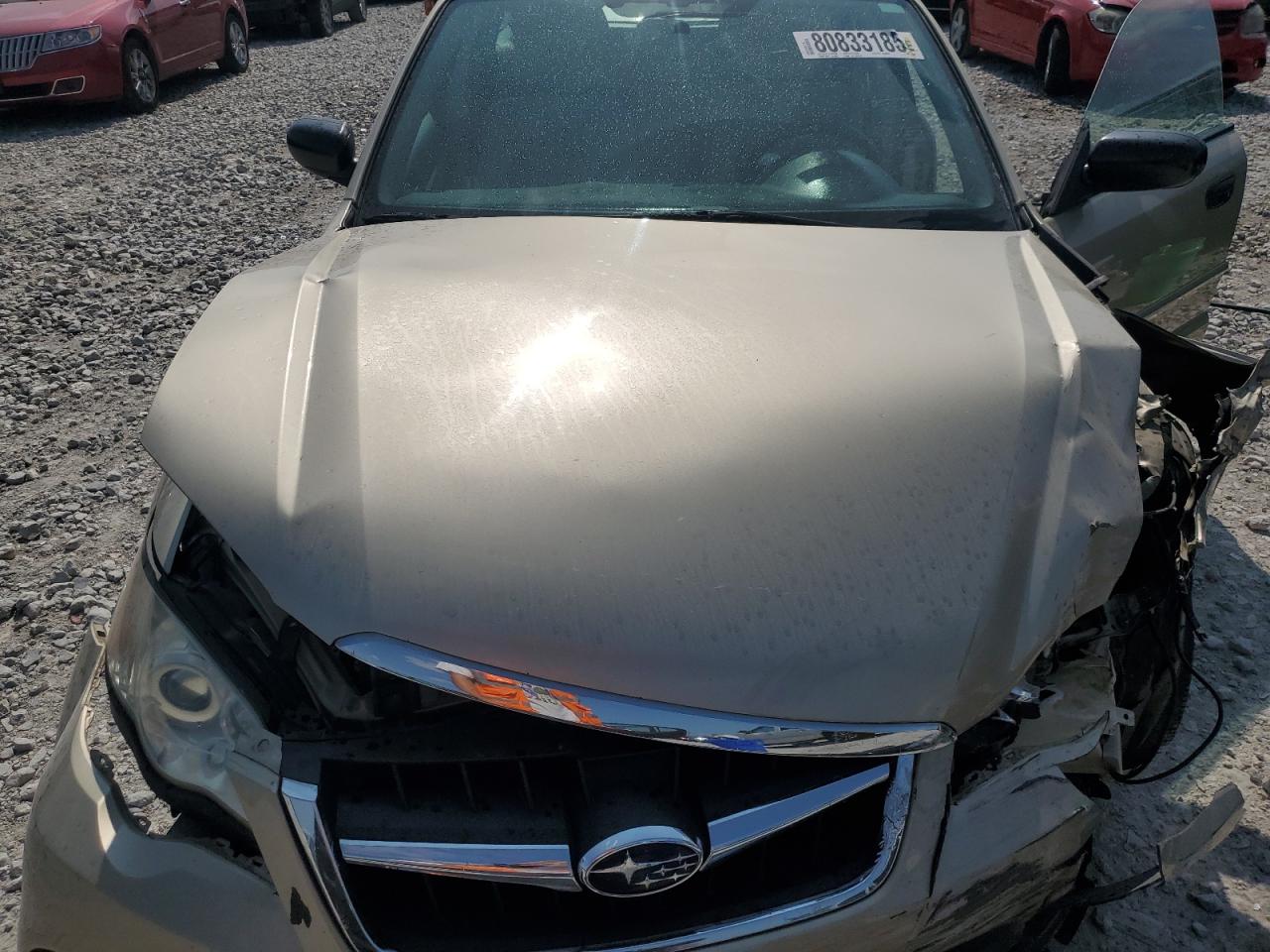 2008 Subaru Outback 2.5I VIN: 4S4BP61C787332001 Lot: 80833185