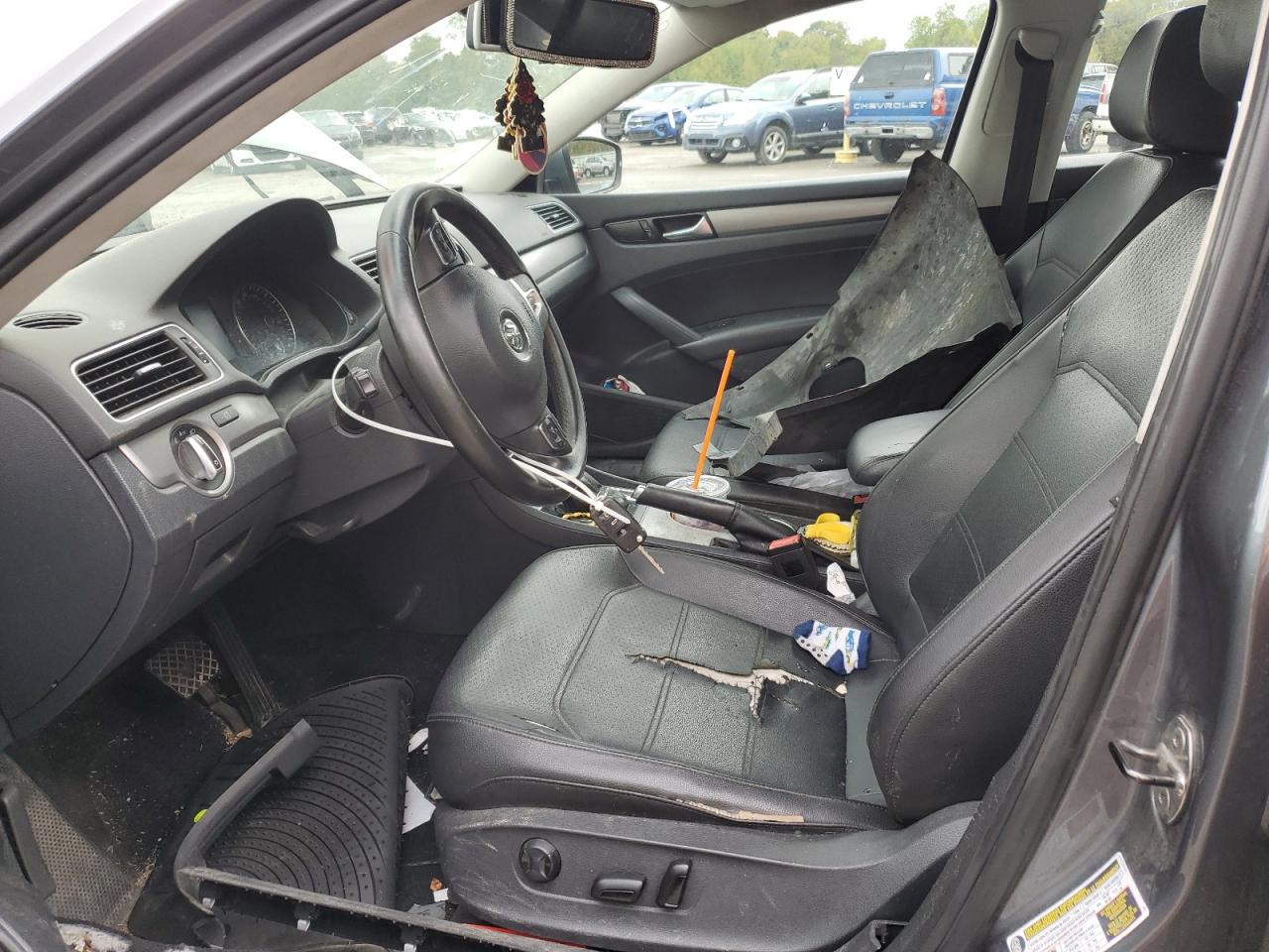 2014 Volkswagen Passat Se VIN: 1VWBP7A3XEC001634 Lot: 81831755