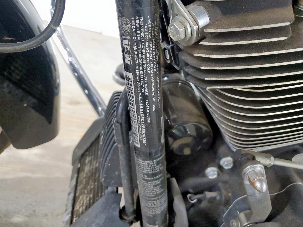 2023 Harley-Davidson Flhx VIN: 1HD1KBC12PB676736 Lot: 81331115