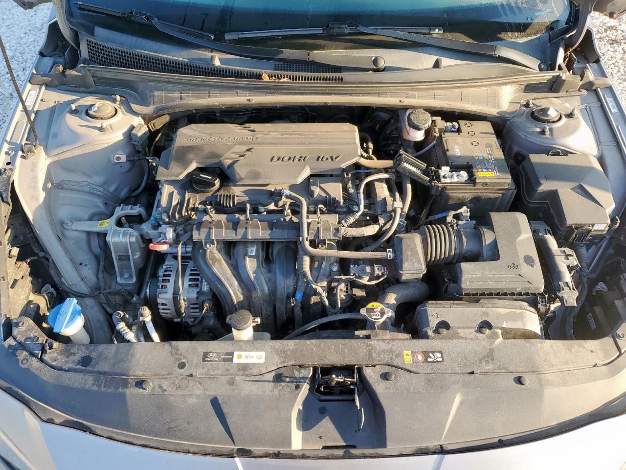 2021 Hyundai Elantra Sel VIN: KMHLS4AG8MU147185 Lot: 81132835