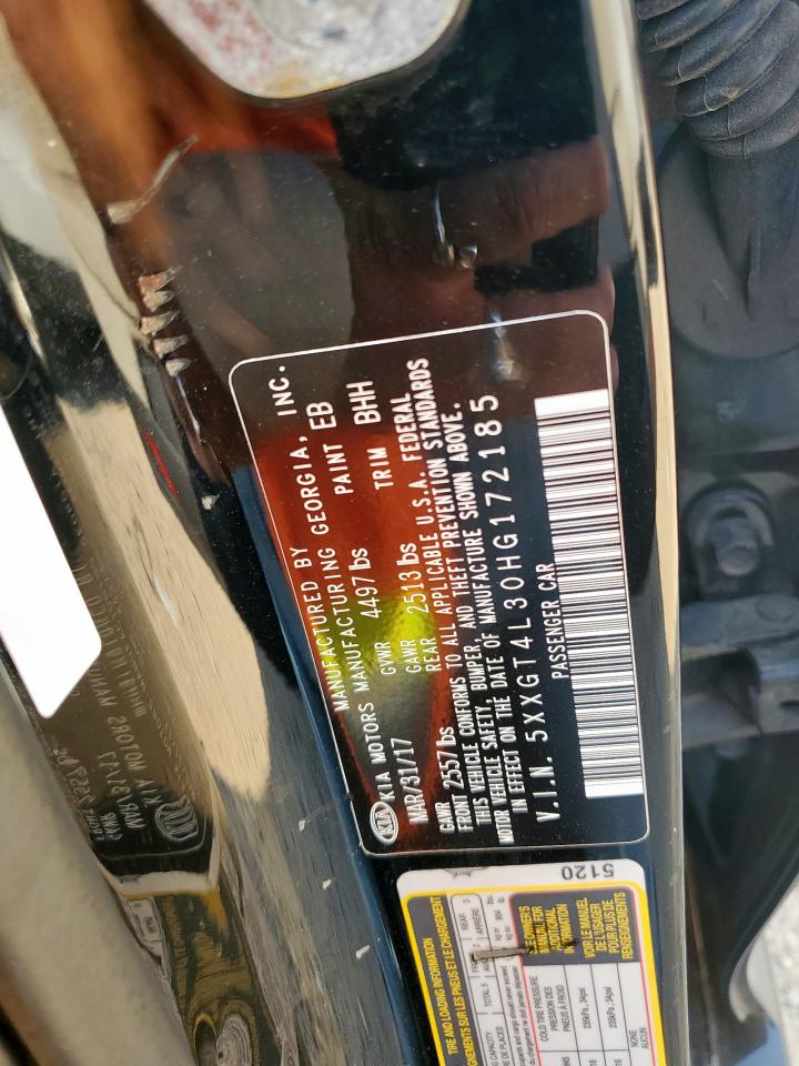 2017 Kia Optima Lx VIN: 5XXGT4L30HG172185 Lot: 84797855