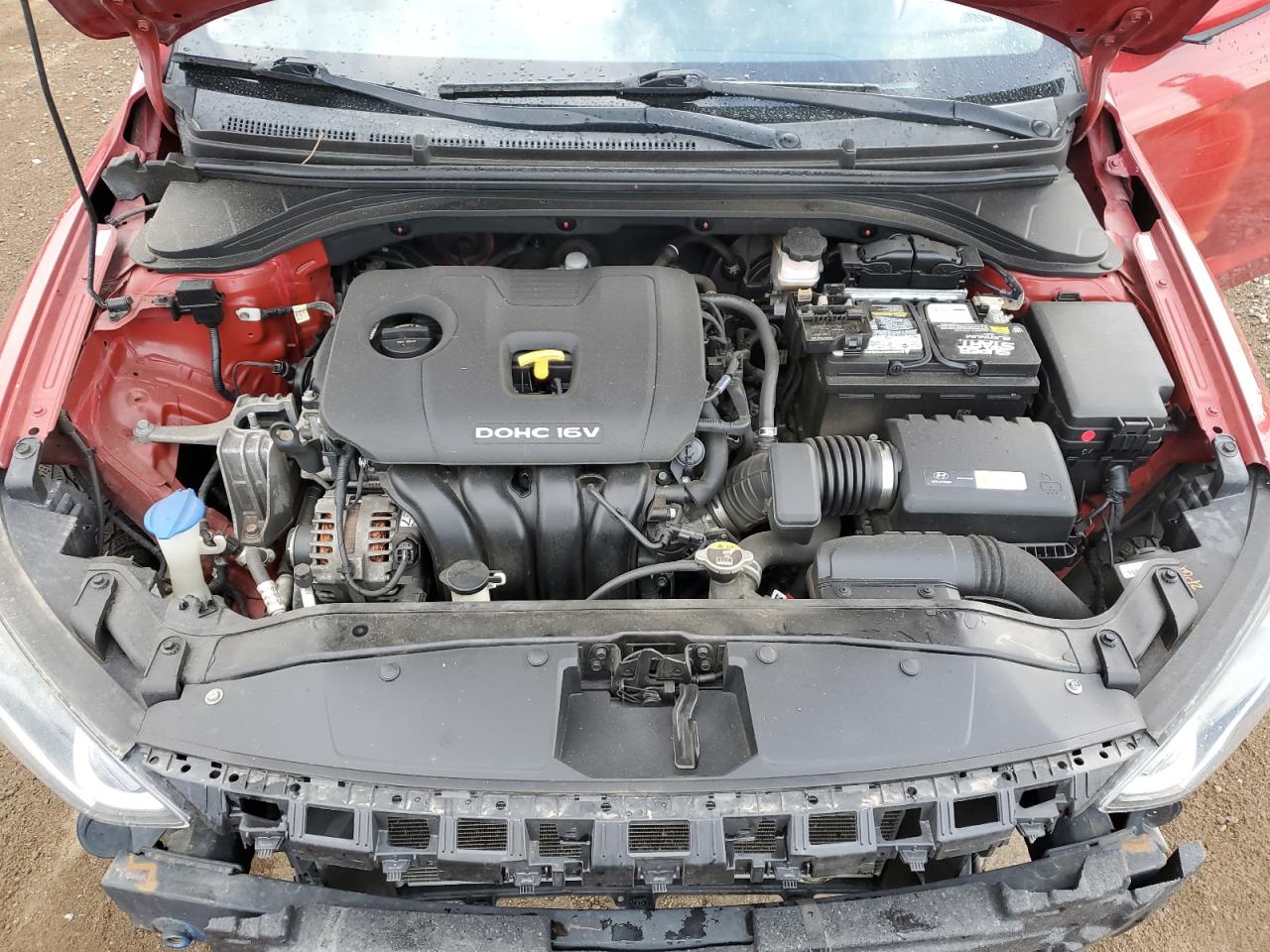 2018 Hyundai Elantra Se VIN: KMHD74LF0JU477327 Lot: 81693715