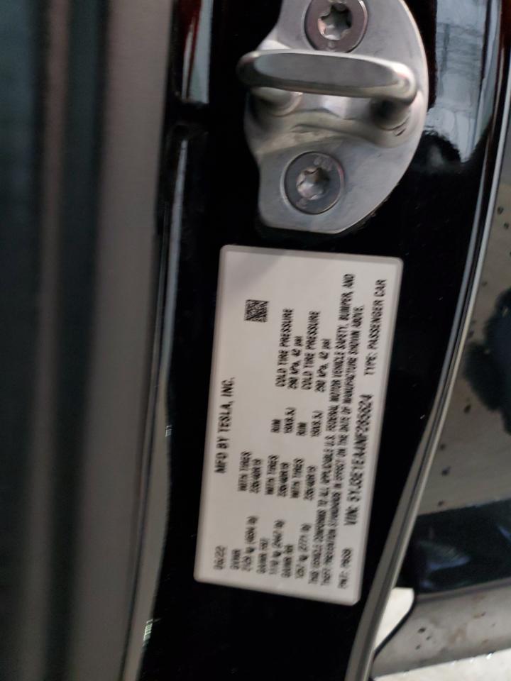 2022 Tesla Model 3 VIN: 5YJ3E1EA4NF285624 Lot: 81382515