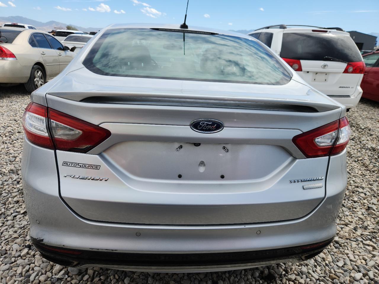2016 Ford Fusion Titanium VIN: 3FA6P0K96GR331117 Lot: 80106575