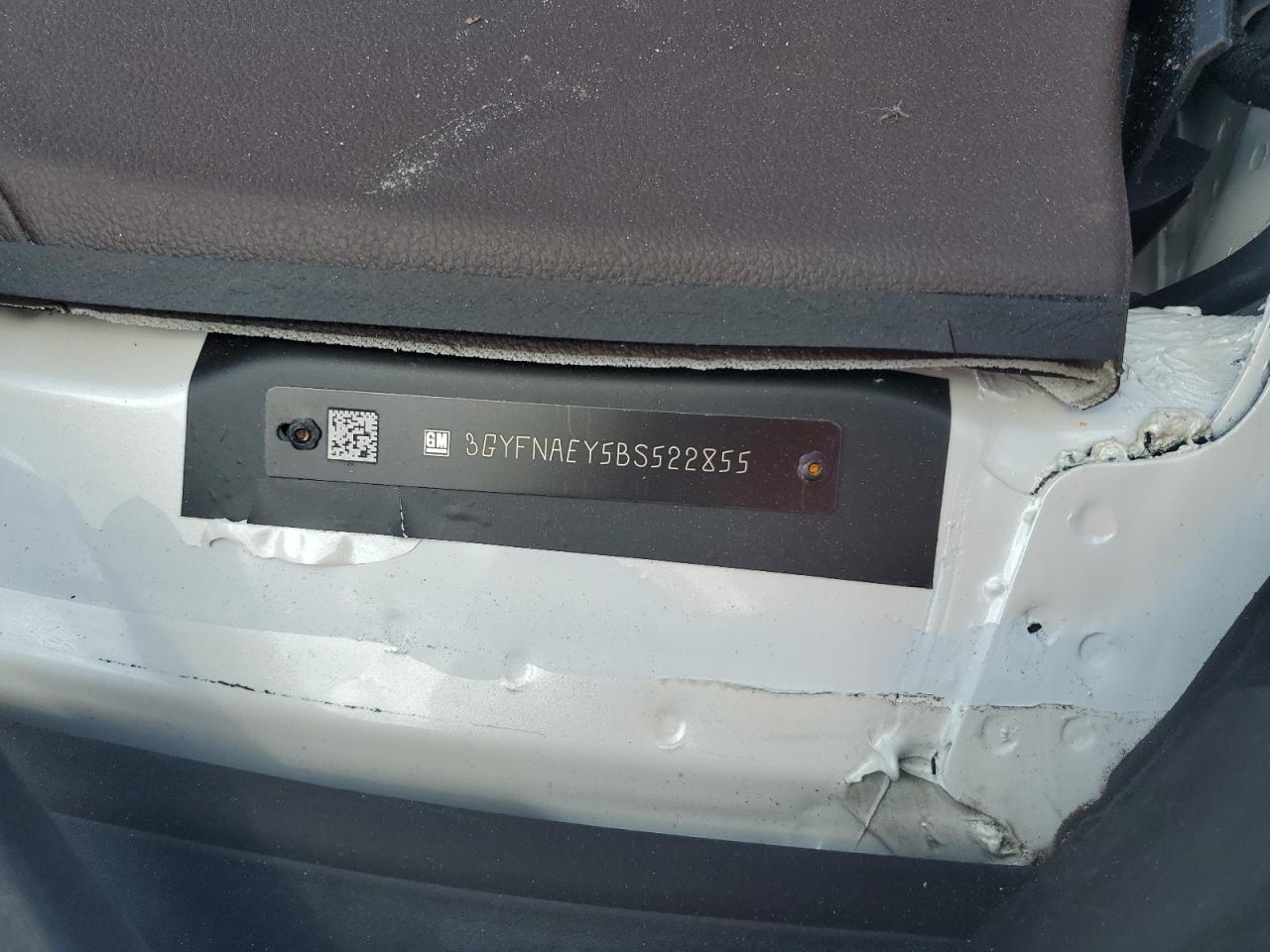 2011 Cadillac Srx Luxury Collection VIN: 3GYFNAEY5BS522855 Lot: 80710225