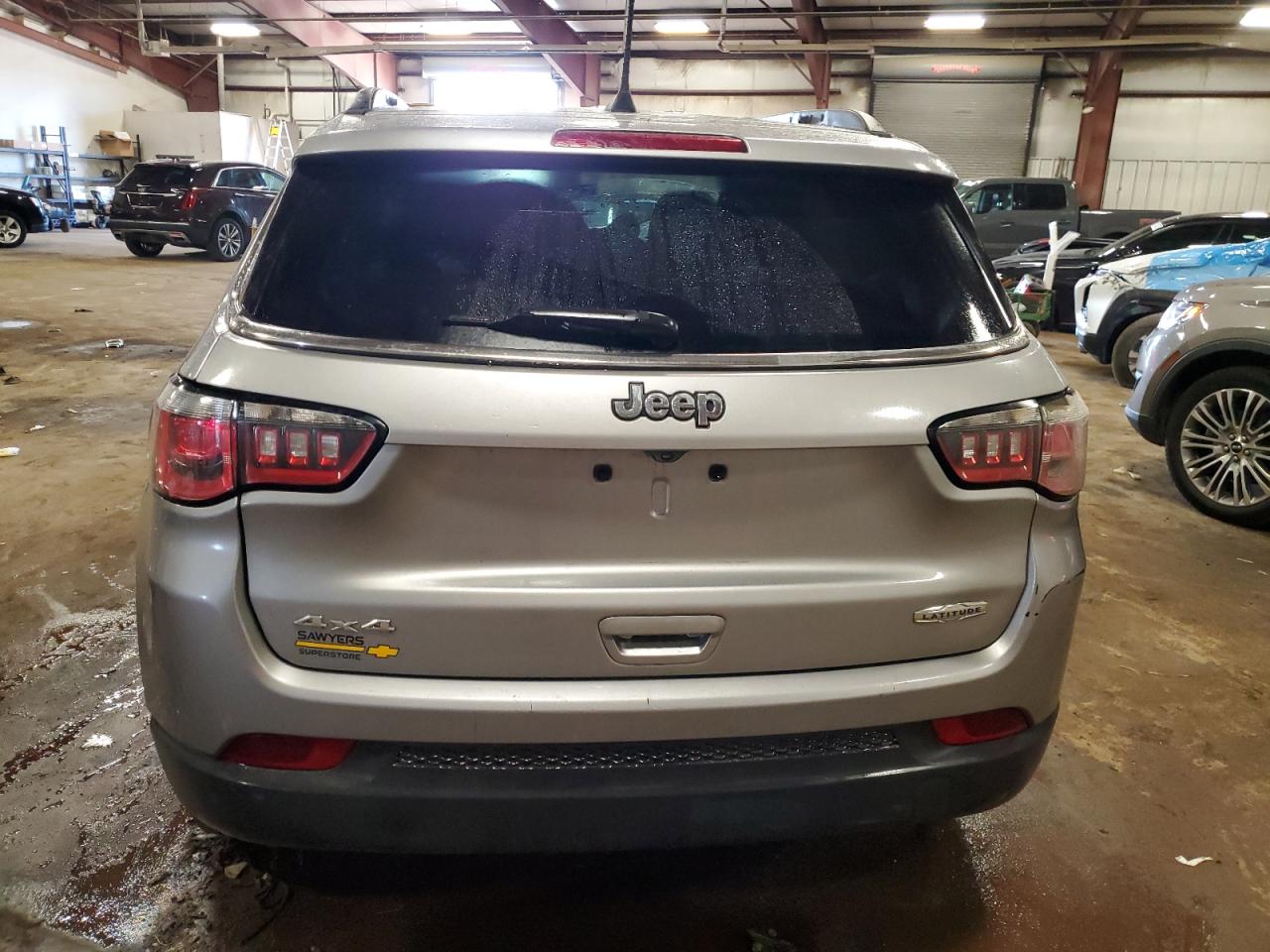 2018 Jeep Compass Latitude VIN: 3C4NJDBB1JT179453 Lot: 71779565