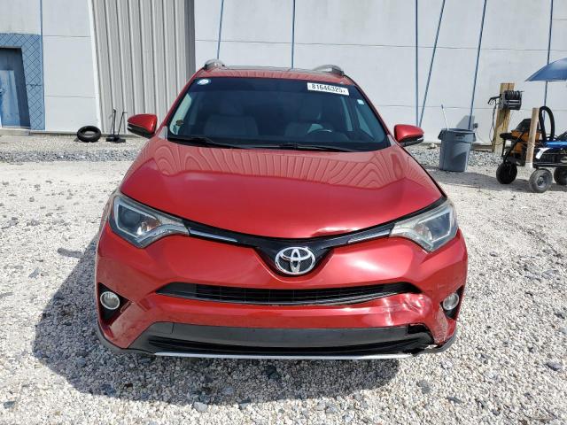  TOYOTA RAV4 2016 Красный