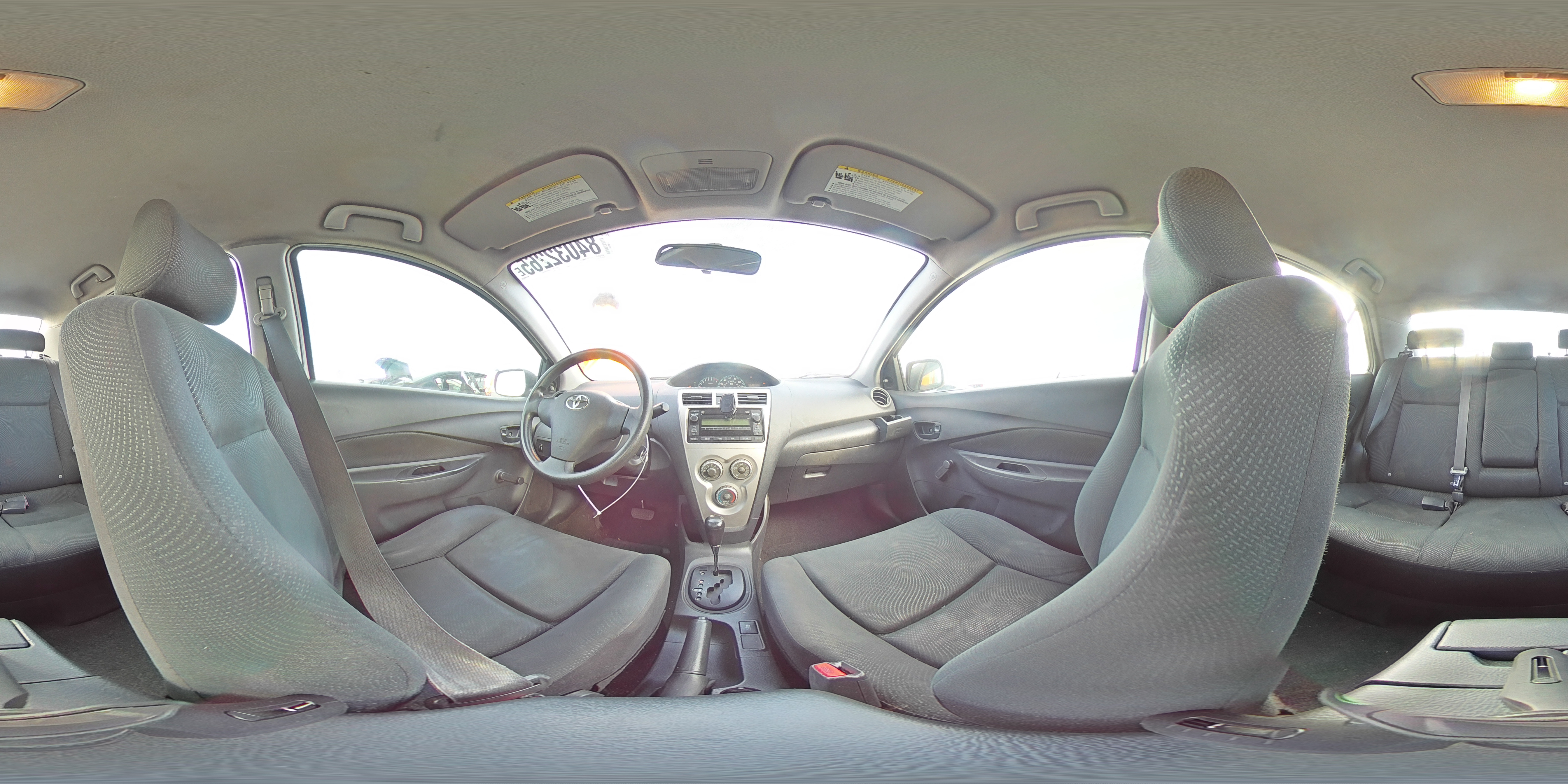 2010 Toyota Yaris VIN: JTDBT4K37A1355824 Lot: 84032265