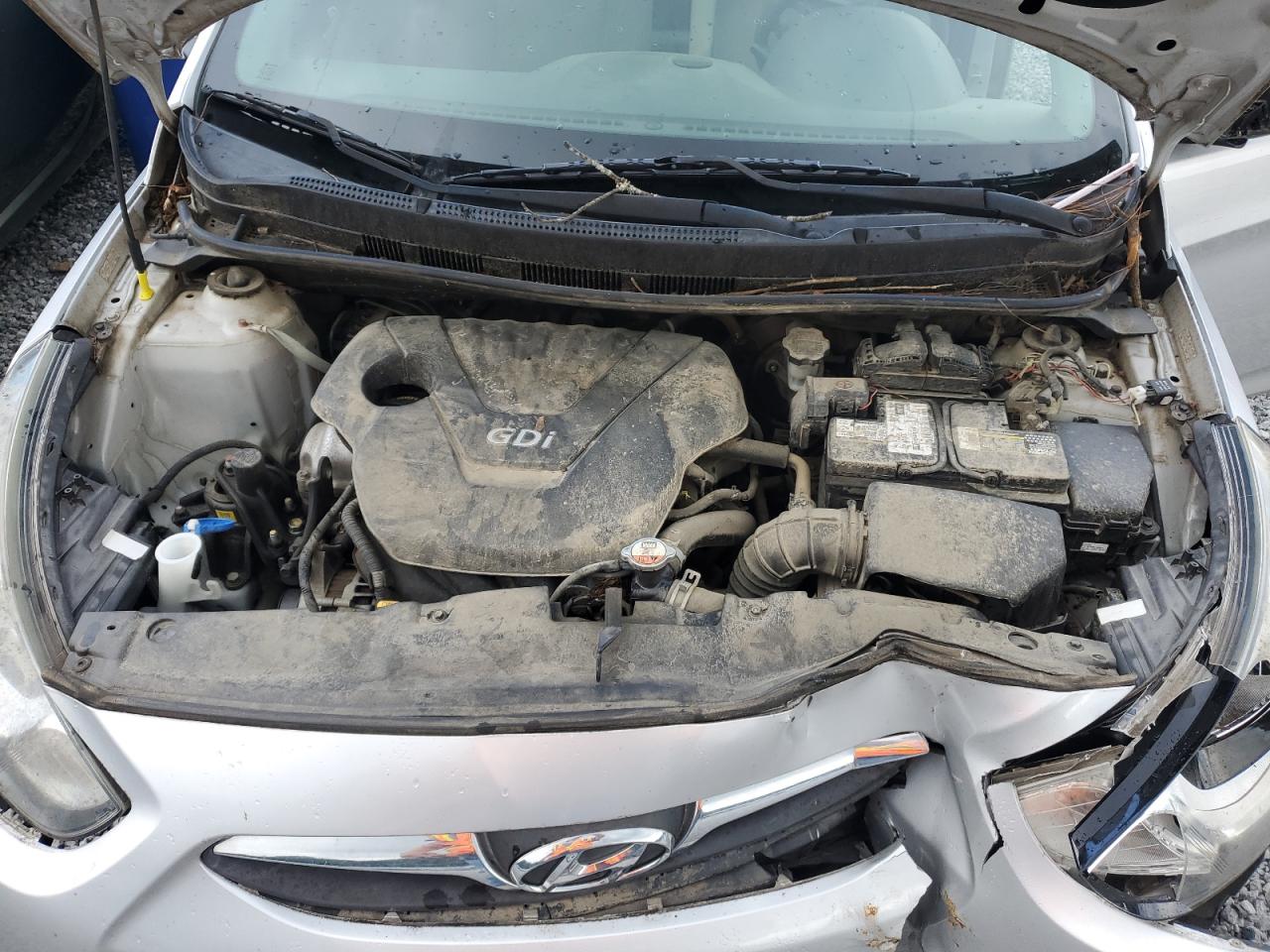 2014 Hyundai Accent Gls VIN: KMHCT4AE1EU738858 Lot: 82159775