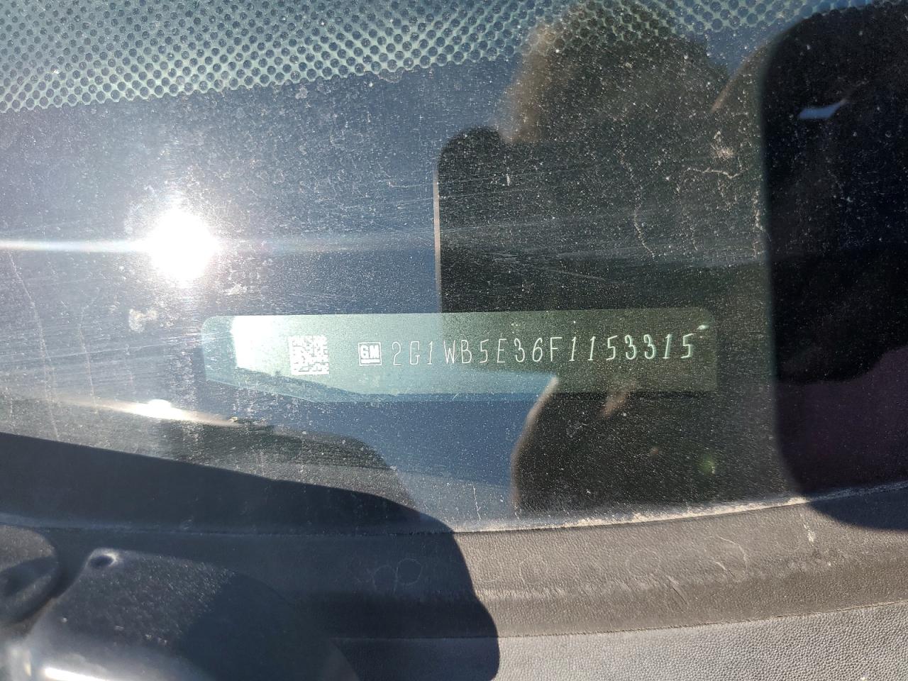 2015 Chevrolet Impala Limited Lt VIN: 2G1WB5E36F1153315 Lot: 80373545