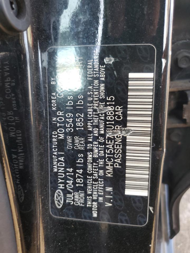 2014 Hyundai Accent Gls VIN: KMHCT5AE7EU188815 Lot: 82089115