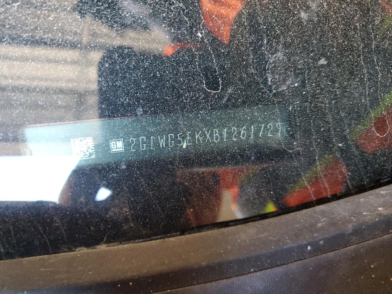 2011 Chevrolet Impala Lt VIN: 2G1WG5EKXB1261729 Lot: 67021715