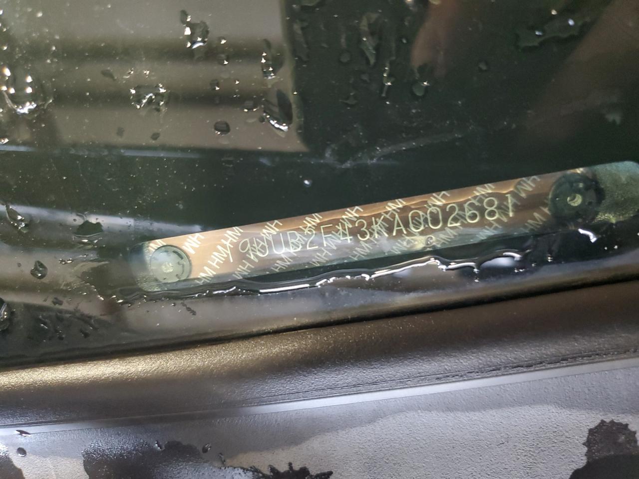 2019 Acura Tlx Technology VIN: 19UUB2F43KA002681 Lot: 83841715