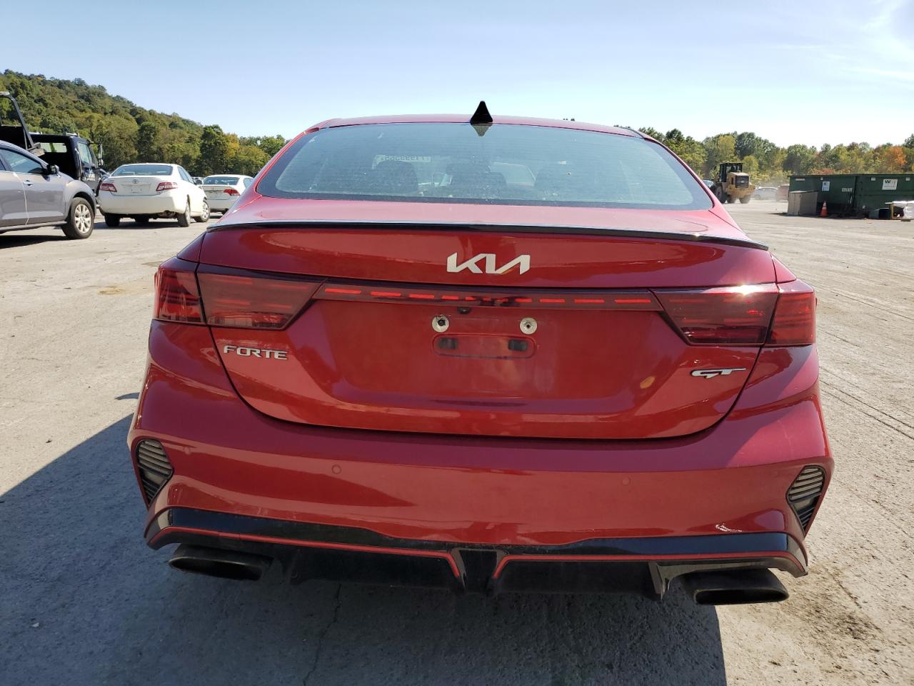 2022 Kia Forte Gt VIN: 3KPF44AC6NE446800 Lot: 71999565