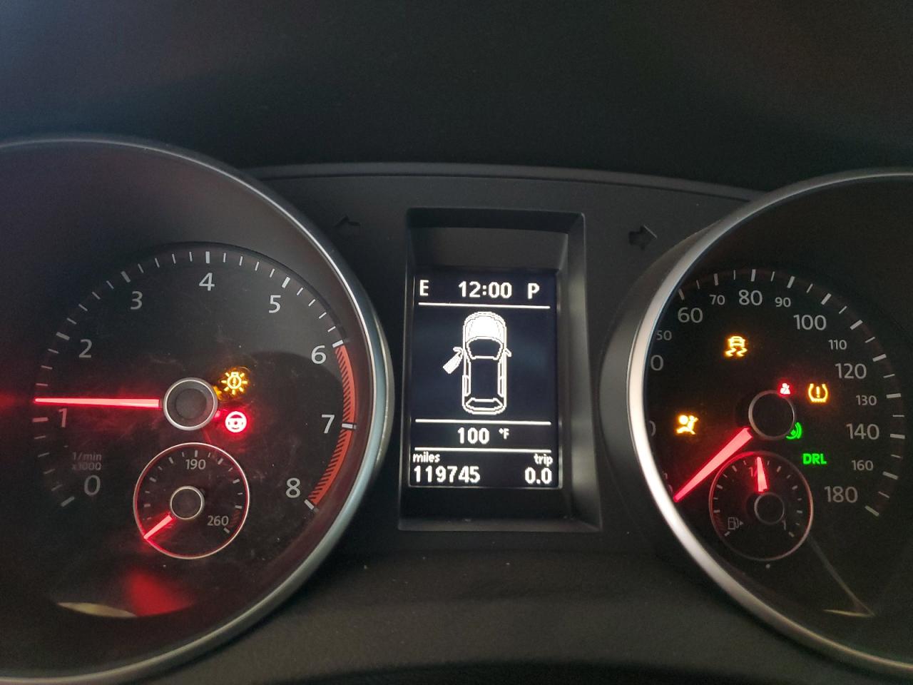 2012 Volkswagen Gti VIN: WVWHD7AJXCW205625 Lot: 80247865