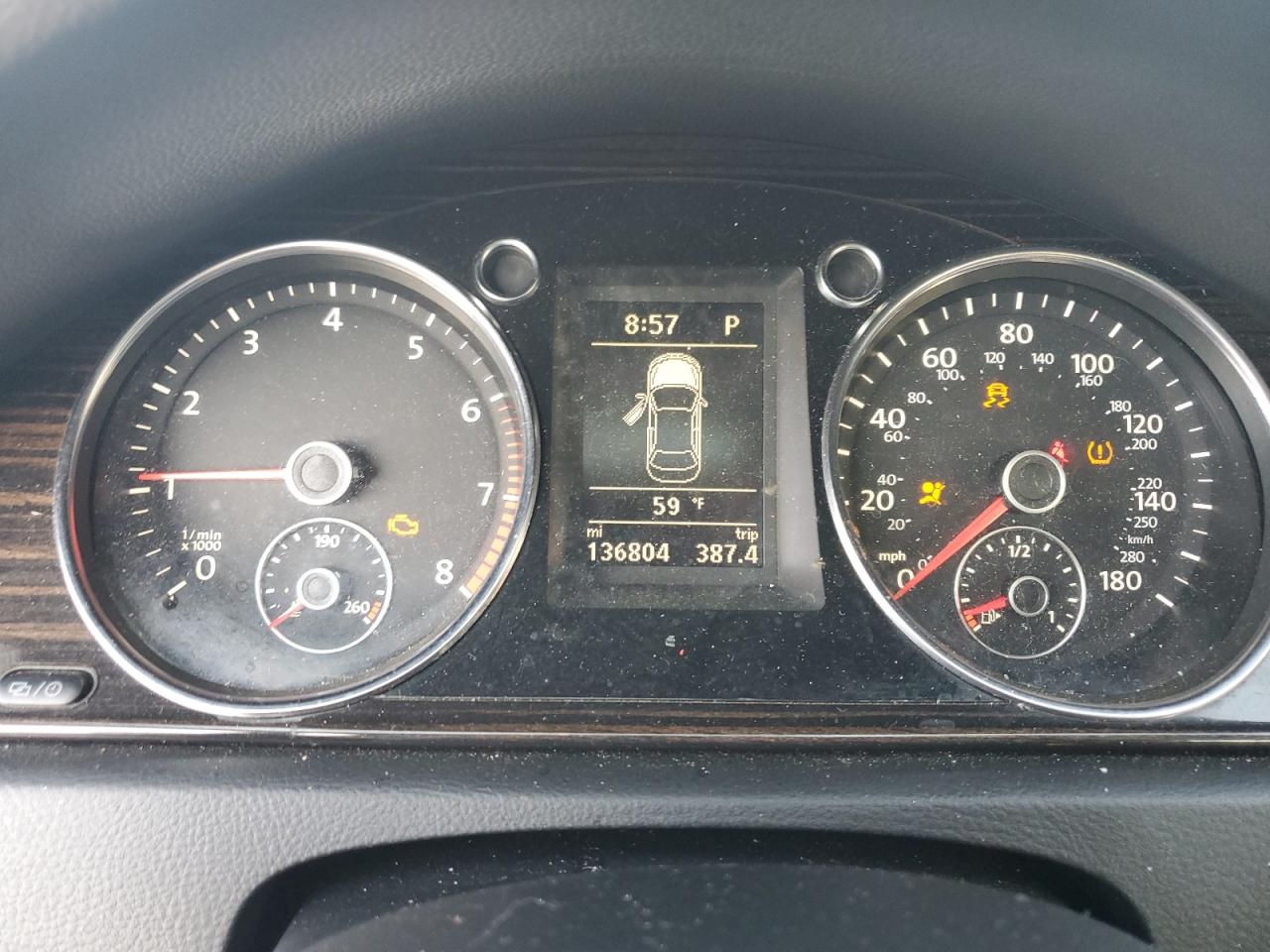 2014 Volkswagen Cc Luxury VIN: WVWRN7AN3EE509893 Lot: 72015465