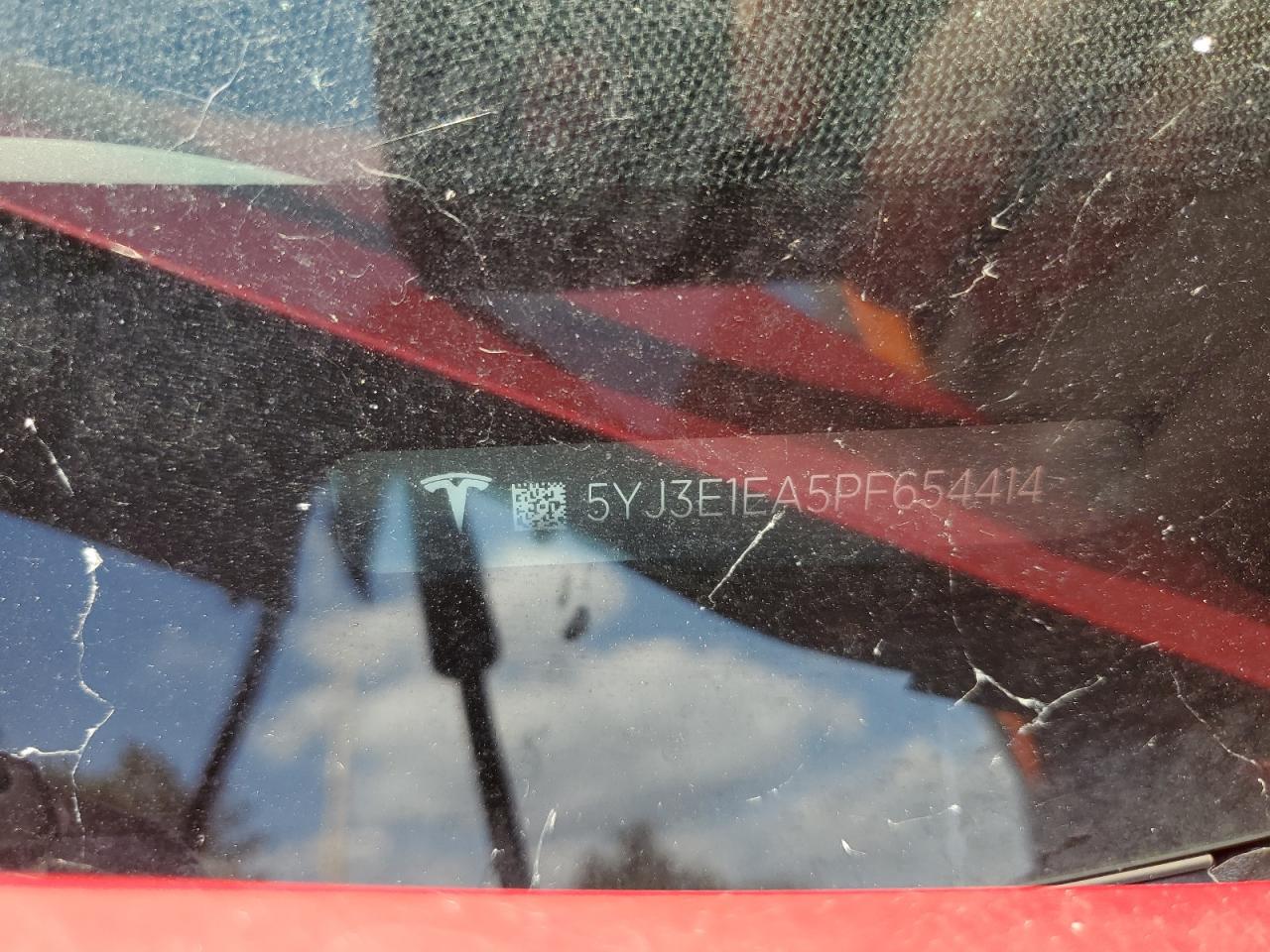 2023 Tesla Model 3 VIN: 5YJ3E1EA5PF654414 Lot: 68636895