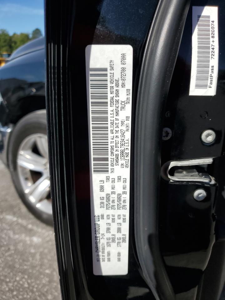 2014 Ram 1500 Slt VIN: 1C6RR6LT9ES416427 Lot: 70903765