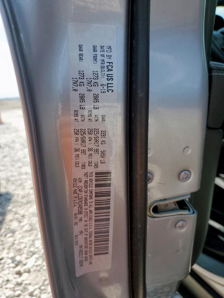 2019 Jeep Cherokee Latitude VIN: 1C4PJLCB7KD485386 Lot: 71528565