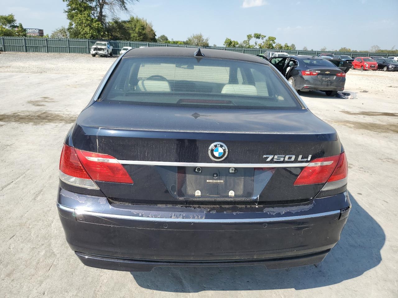 2008 BMW 750 Li VIN: WBAHN83508DT80131 Lot: 80487435
