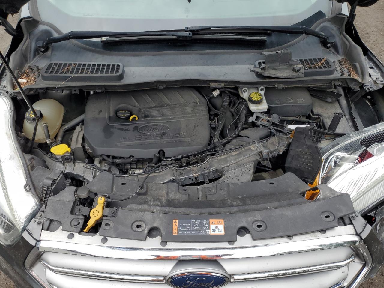 2017 Ford Escape Titanium VIN: 1FMCU9JD1HUB84954 Lot: 81633765