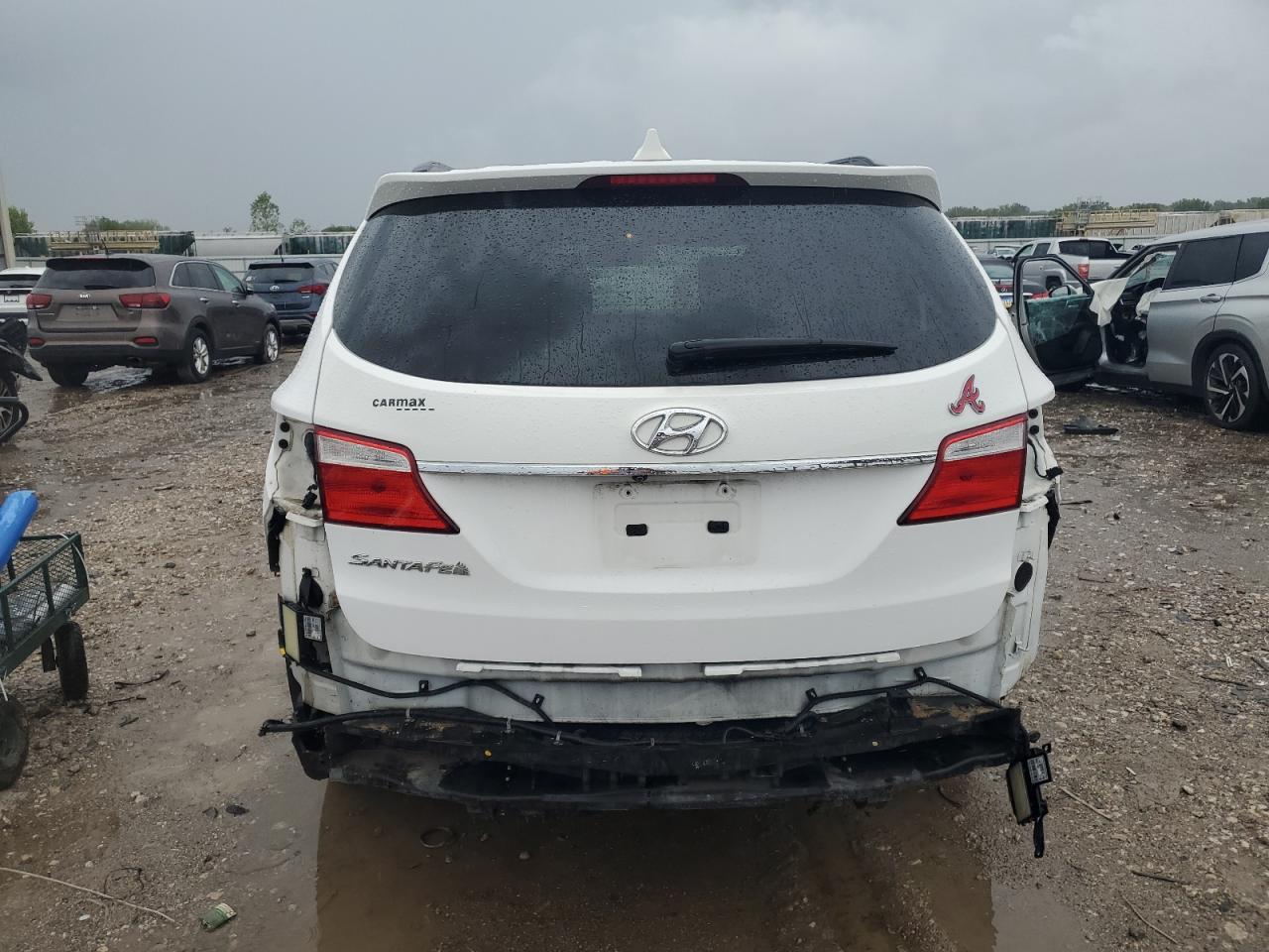 2016 Hyundai Santa Fe Se VIN: KM8SN4HF5GU144314 Lot: 81198765