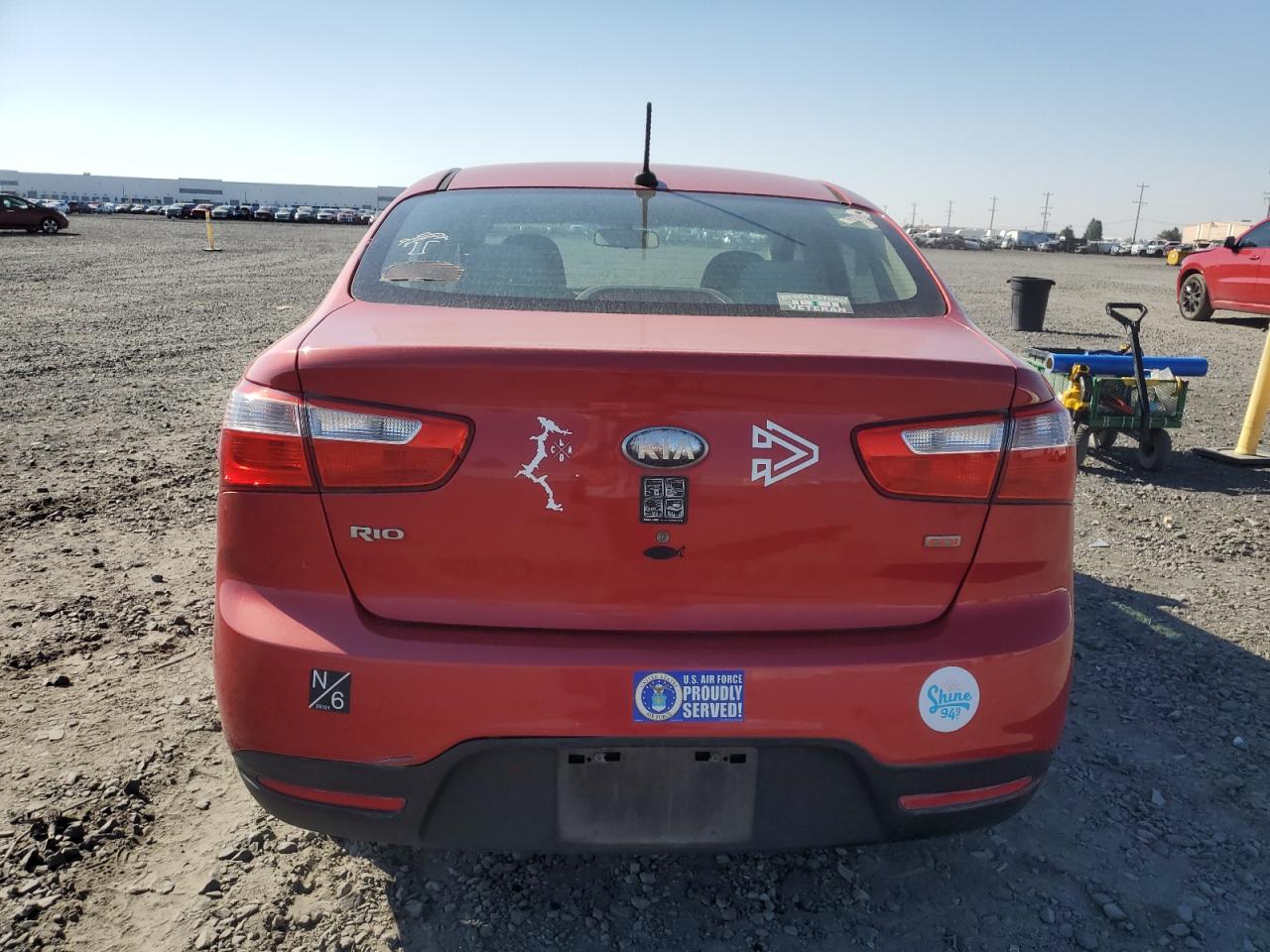 2013 Kia Rio Lx VIN: KNADM4A33D6231304 Lot: 81522605