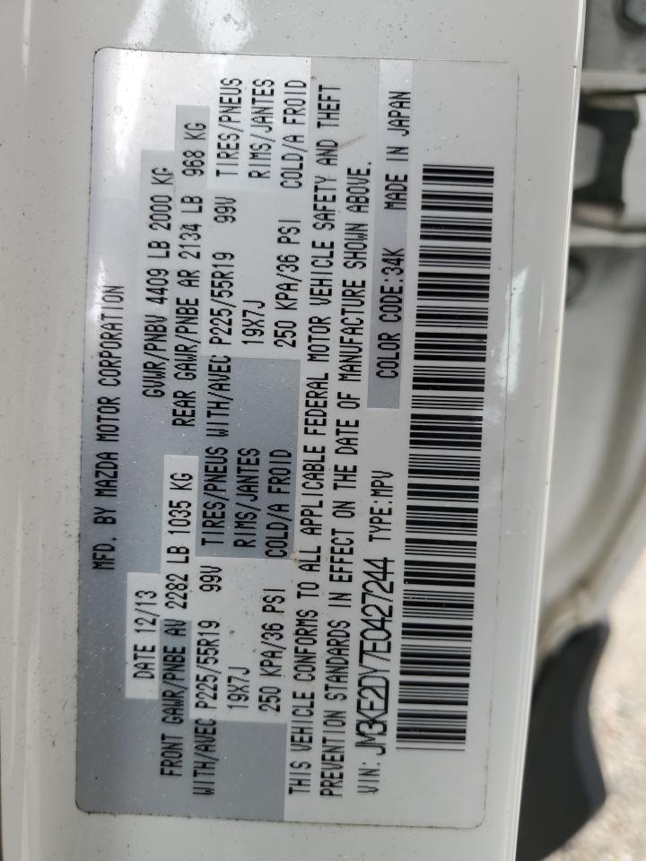 2014 Mazda Cx-5 Gt VIN: JM3KE2DY7E0427244 Lot: 80604035