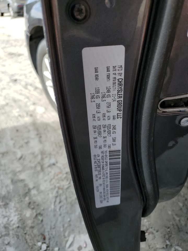 2015 Dodge Journey Sxt VIN: 3C4PDCBB8FT595193 Lot: 80194185