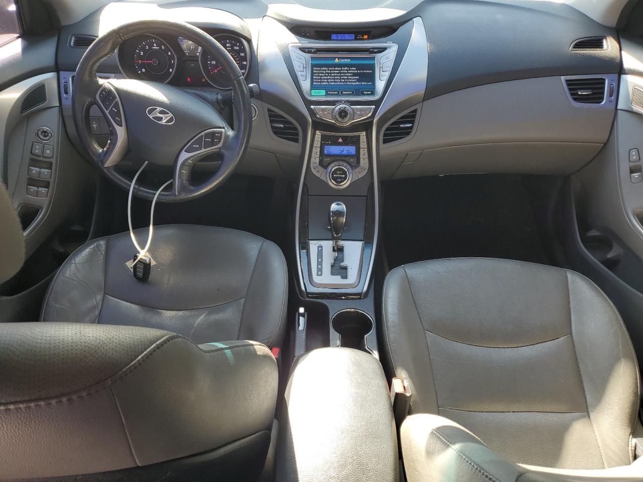 2013 Hyundai Elantra Gls VIN: 5NPDH4AE0DH319838 Lot: 80080405