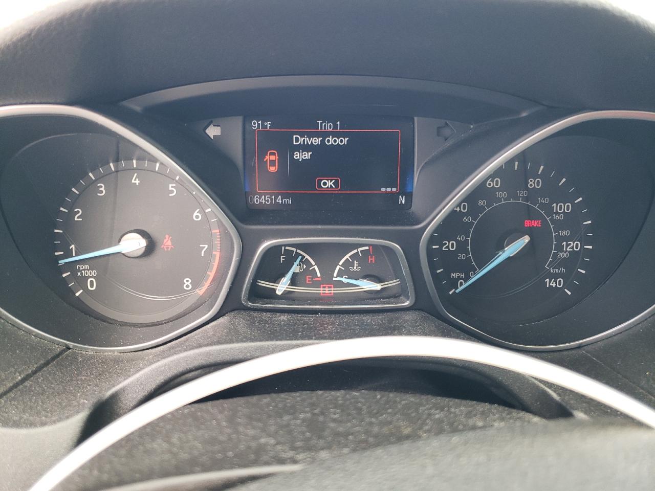 2015 Ford Focus Se VIN: 1FADP3K29FL382457 Lot: 83929355