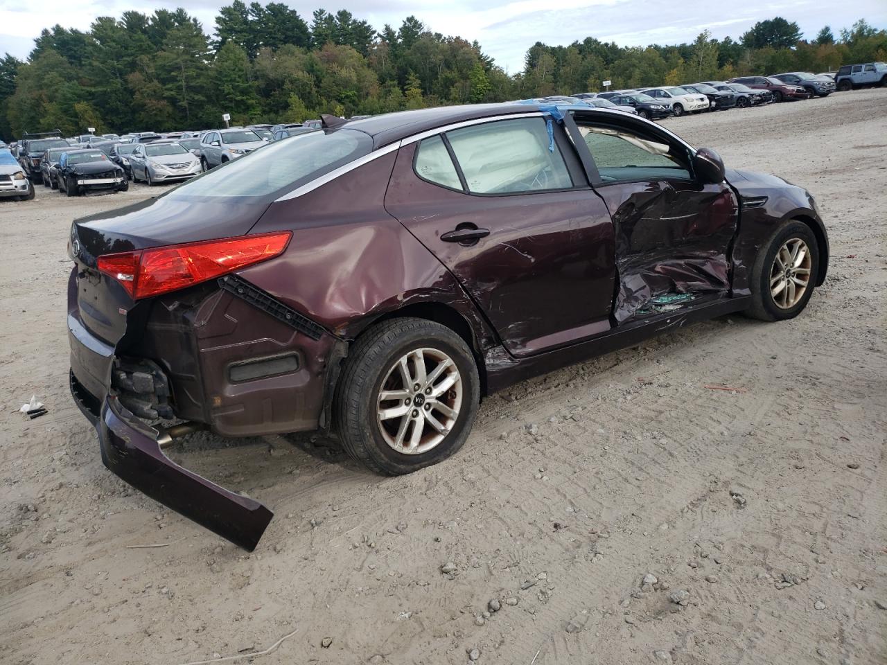 2011 Kia Optima Lx VIN: KNAGM4A74B5168460 Lot: 80845735