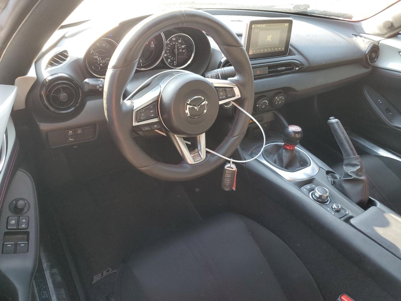 JM1NDAC74H0124180 MAZDA MX5 2017 SILVER Photo 8