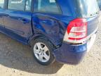 2009 VAUXHALL ZAFIRA EXCLUSIV  for sale at Copart CORBY