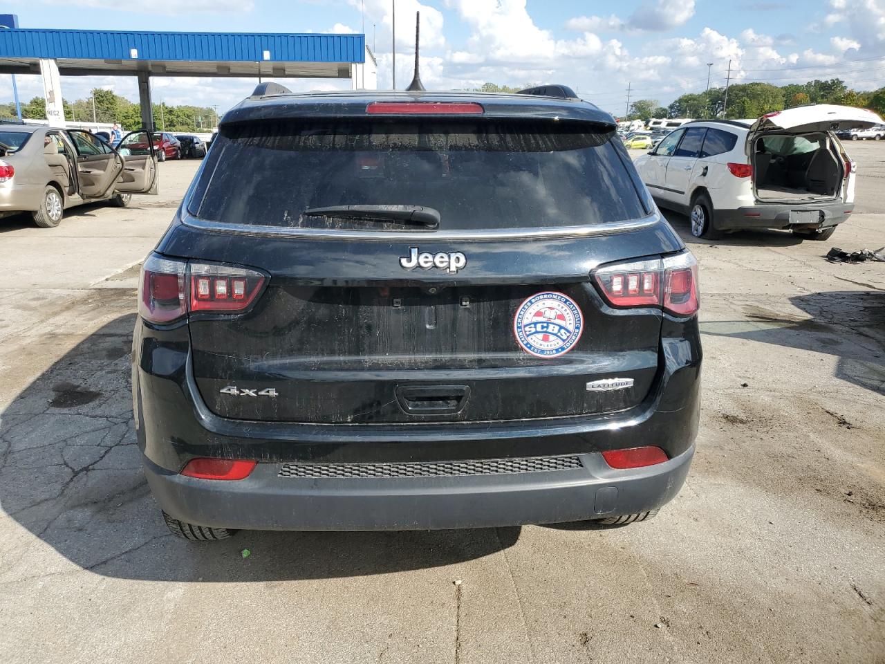 2018 Jeep Compass Latitude VIN: 3C4NJDBB6JT143080 Lot: 81753445