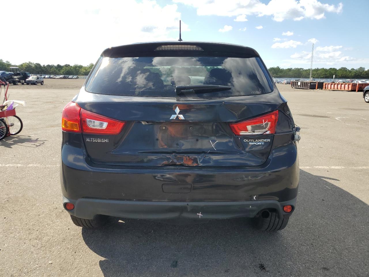 2014 Mitsubishi Outlander Sport Es VIN: 4A4AR3AU1EE009550 Lot: 81460155