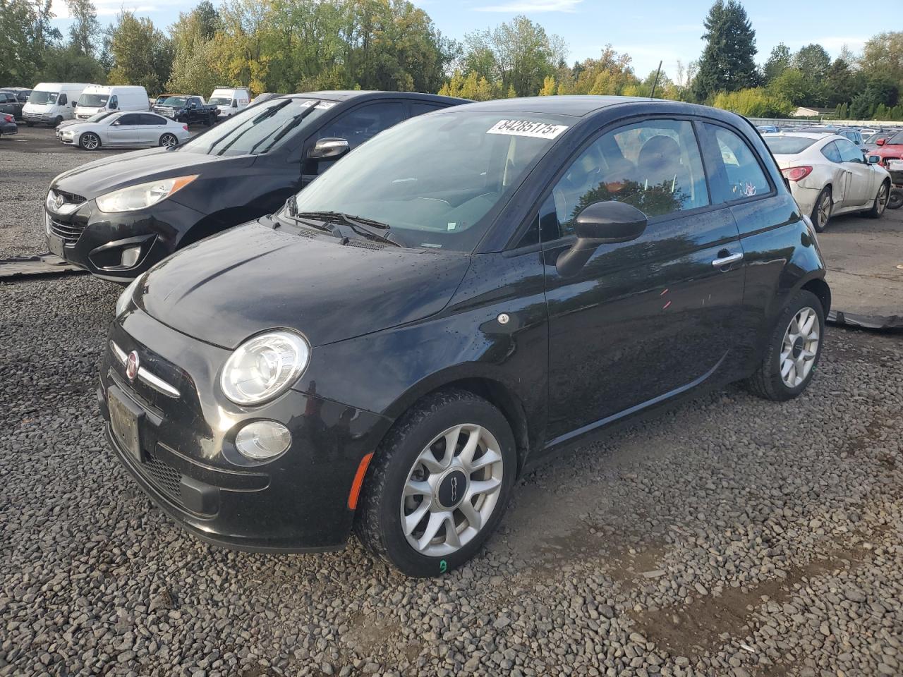 FIAT 500 2017. Lot# 84285175. VIN 3C3CFFKR6HT699972. Photo 1