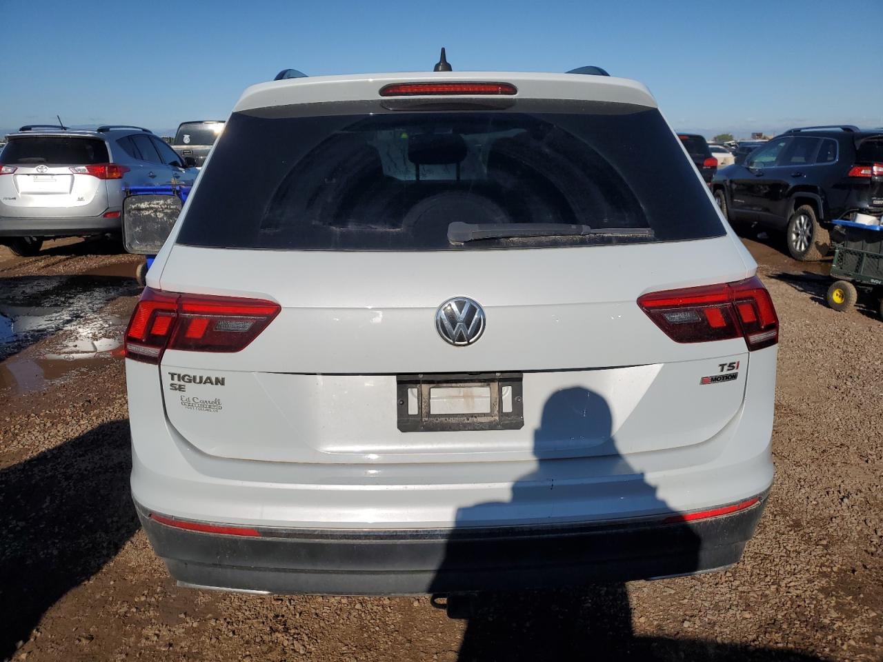 2018 Volkswagen Tiguan Se VIN: 3VV2B7AX2JM116582 Lot: 80543645