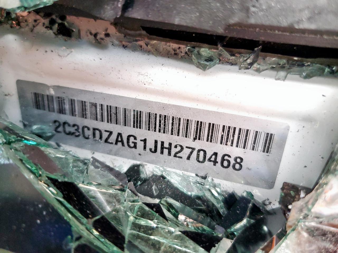 2018 Dodge Challenger Sxt VIN: 2C3CDZAG1JH270468 Lot: 71677745