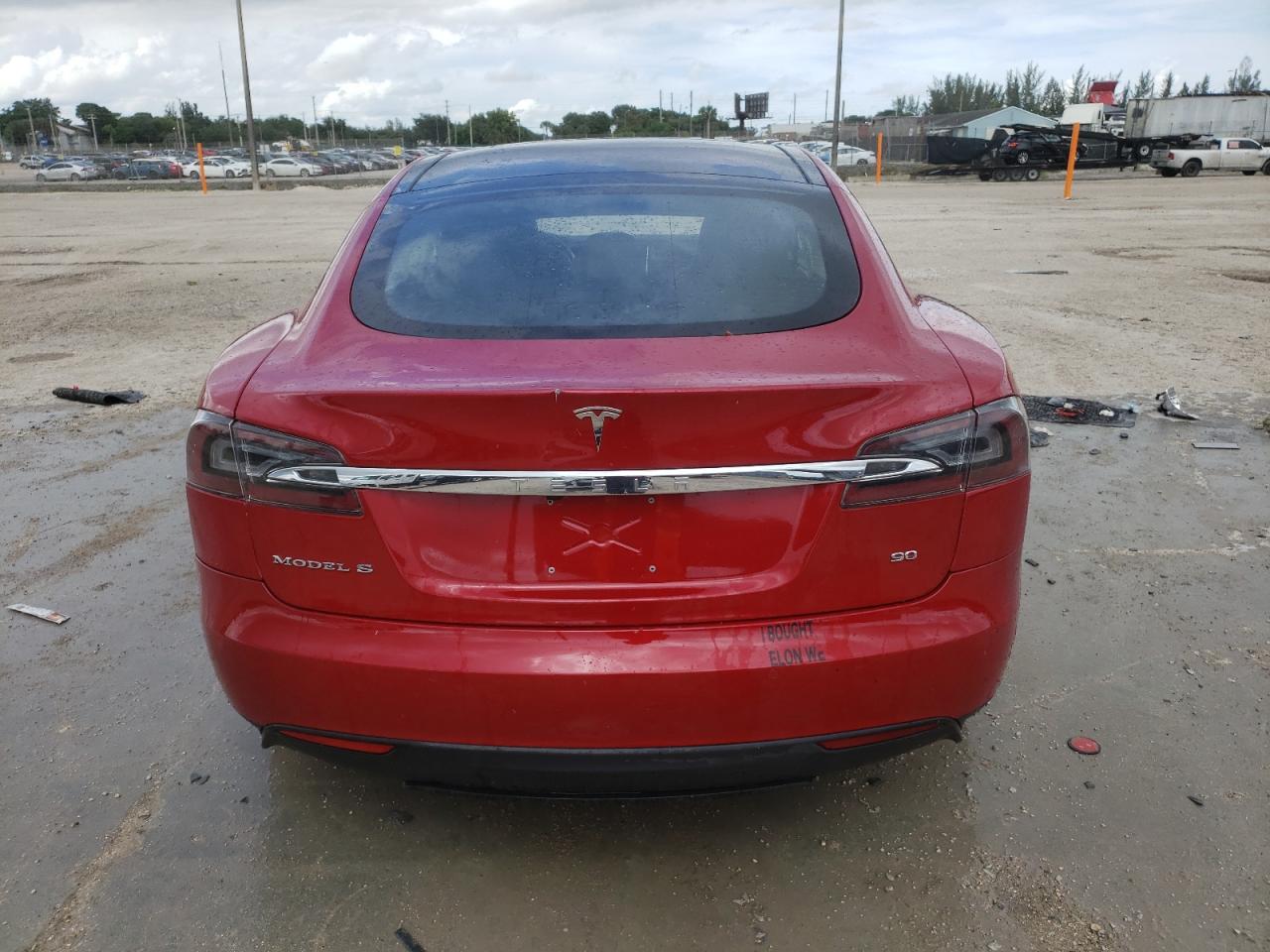 2015 Tesla Model S 90 VIN: 5YJSA1V1XFF098395 Lot: 81632695