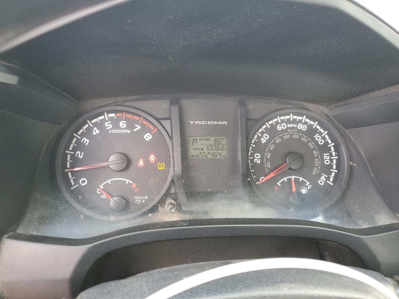 2017 Toyota Tacoma Access Cab VIN: 5TFRX5GN1HX074466 Lot: 80242395