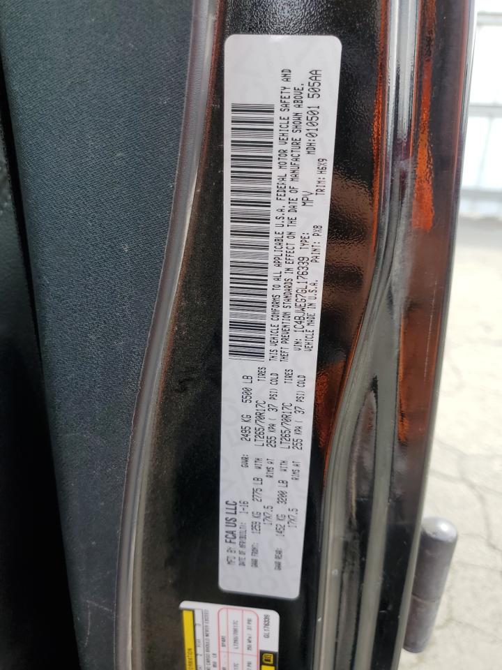 2016 Jeep Wrangler Unlimited Sahara VIN: 1C4BJWEG7GL176339 Lot: 80035765