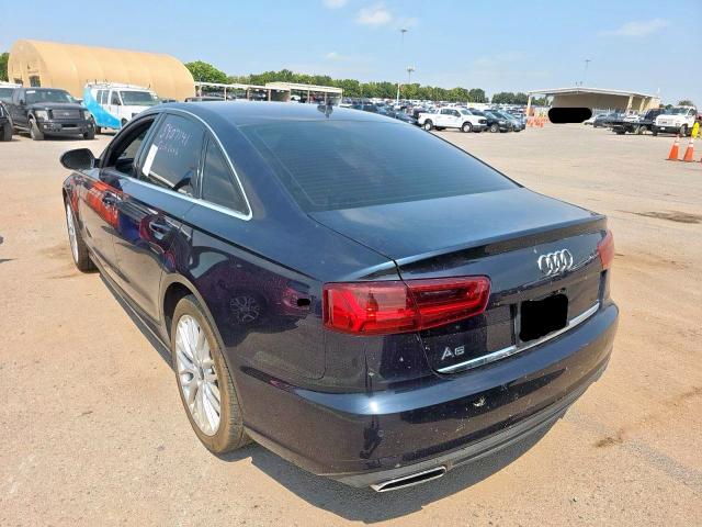 Седаны AUDI A6 2016 Синий