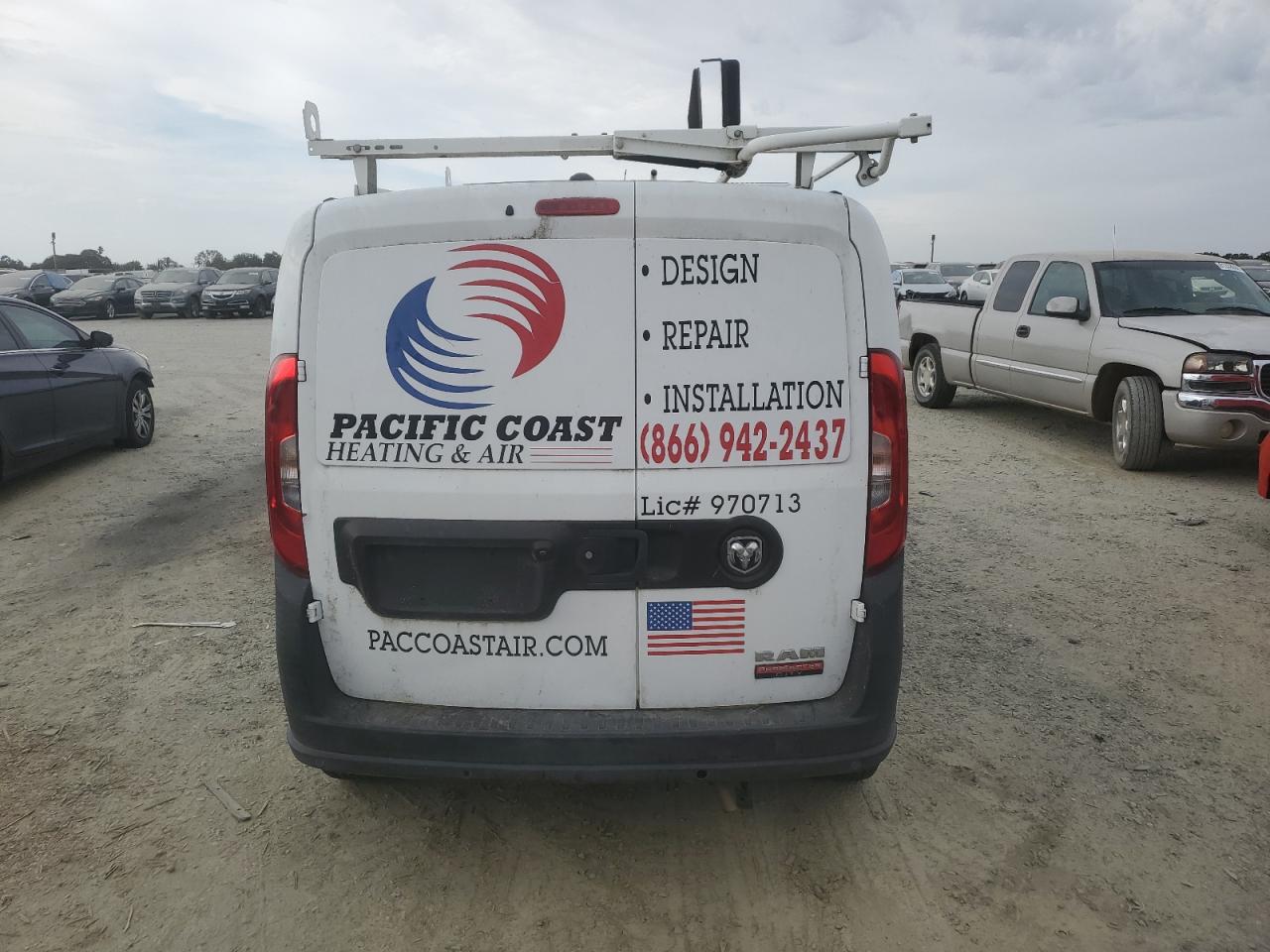 2017 Ram Promaster City VIN: ZFBERFABXH6D58218 Lot: 81507815